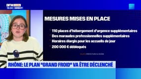 Rhône : le plan "grand froid" va être déclenché