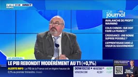 Le PIB français a progressé de 0,1% au premier trimestre, d'après les chiffres de l'Insee