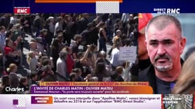 Olivier Mateu : "la CGT continue la bataille contre la réforme des retraites" 