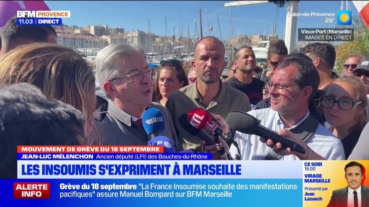 Mélenchon : "Que le pays tout entier se comporte comme Marseille et tout ira mieux"
