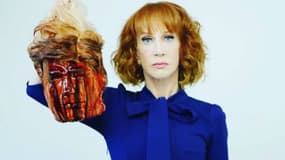 L'humoriste Kathy Griffin a choqué en postant cette photo sur les réseaux sociaux