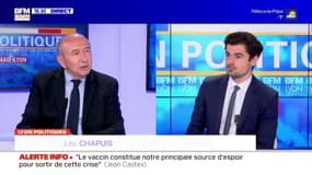 Gérard Collomb était l'invité de Lyon Politiques ce jeudi 7 janvier 2021