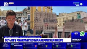 Grève des pharmaciens: près de 1.000 personnes manifestent à Nice