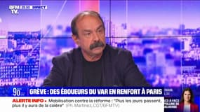 Philippe Martinez (CGT) sur le renfort d'éboueurs du Sud de la France à Paris: "Remplacer des grévistes, c'est illégal"