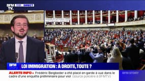Projet de loi immigration: "Dans la commission mixte paritaire, une alliance est possible avec la gauche si le gouvernement décidait de prendre en compte un certain nombre de nos demandes", assure Philippe Brun (PS)
