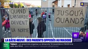 La Bâtie-Neuve: des parents opposés au masque