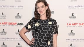 Anne Hathaway en janvier 2016