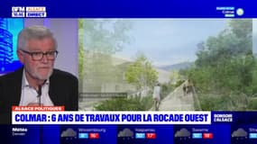 Quelle place pour les vélos après la mise en place de la 2x2 sur la rocade ouest de Colmar?