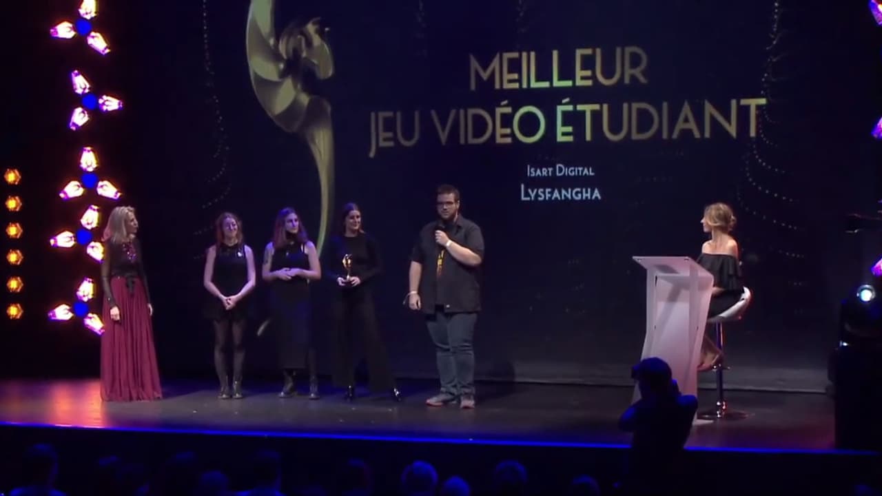 Les créateur de "lysfanga : The Time Shift Warrior" lors de la cérémonie des Pégases 2022 Les créateur de "lysfanga : The Time Shift Warrior" lors de la cérémonie des Pégases 2022