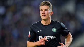 Viktor Gyökeres avec le Sporting, le 24 avril 2024