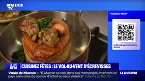 CUISINEZ FÊTES - Le vol-au-vent d'écrevisses du chef Émile Cotte