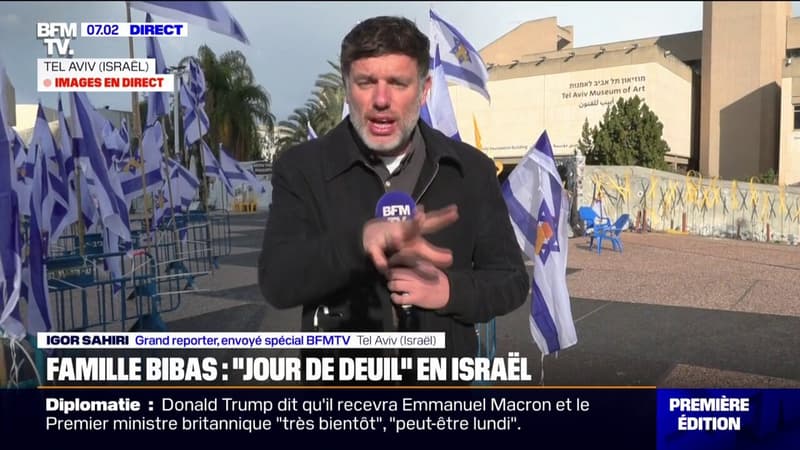 Israël attend le rapatriement de quatre corps d'otages détenus à Gaza depuis le 7 octobre 2023, dont ceux de la famille Bibas