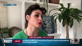 Laëtitia, institutrice, réalise chaque jour des vidéos pour ses élèves confinés
