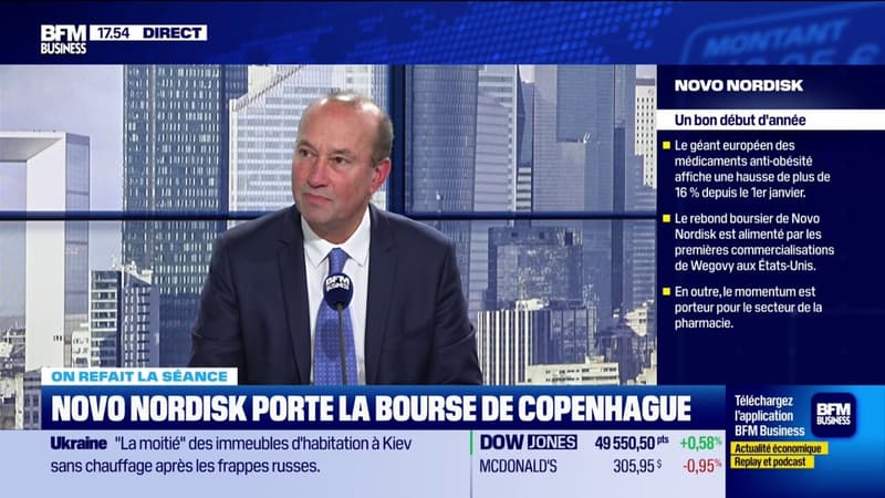 Novo Nordisk porte la bourse de Copenhague