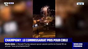 Un commissariat pris pour cible à Champigny-sur-Marne: le maire dénonce "une attaque en règle, bien préparée"