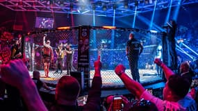 Un événement de l'organisation Oktagon MMA lors de l'année 2023