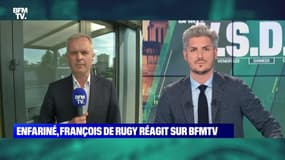 Enfariné, François de Rugy réagit sur BFMTV - 12/06