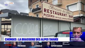 Hautes-Alpes: la brasserie des Alpes de Chorges taguée