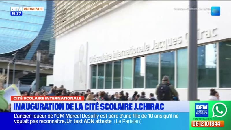 Une école primaire, un collège, un lycée et un internat: la cité scolaire Jacques-Chirac inaugurée