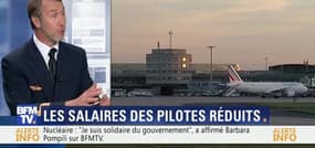 Air France baisse le salaire de ses pilotes