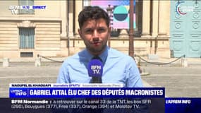 Gabriel Attal élu président du groupe Renaissance à l'Assemblée nationale 