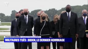 Joe Biden rend un dernier hommage aux militaires américains tués à Kaboul - 29/08