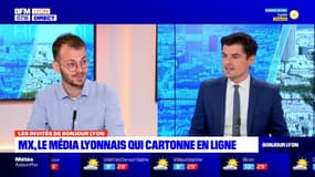 Lyon: le co-fondateur de MX, présente le concept du média lyonnais