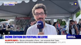 Nice: David Foenkinos, romancier, est ravi d'avoir été récompensé au Festival du livre