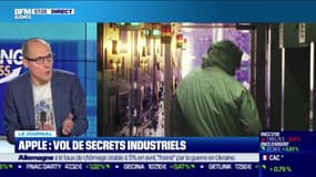 Apple: vol de secrets industriels