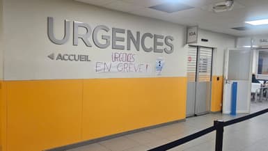 Les urgences du centre hospitalier intercommunal de Villeneuve-Saint-Georges (Val-de-Marne)