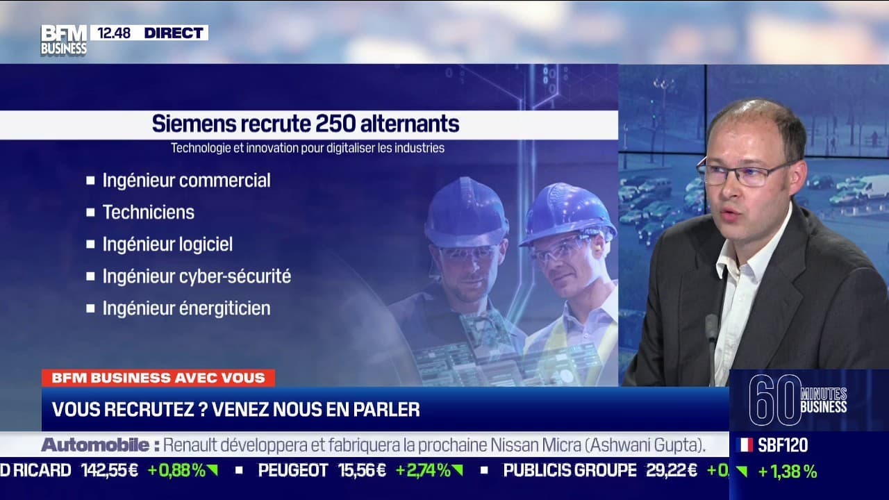 Siemens Recrute 850 Ingenieurs Et Techniciens