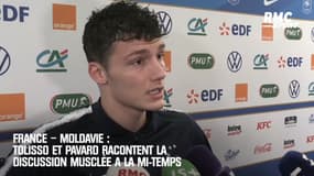 France – Moldavie : Tolisso et Pavard racontent la discussion musclée à la mi-temps