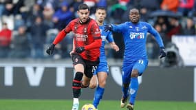 Théo Hernandez contre Empoli (3-0), ce dimanche 7 janvier 2024