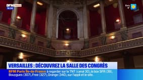 Versailles: la salle du congrès ouvre ses portes 