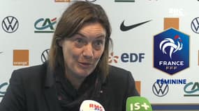 France 11-0 Estonie : "On a essayé de varier nos animations offensives", analyse Corinne Diacre