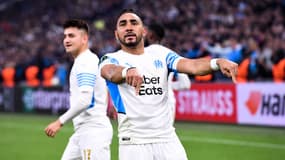  Dimitri PAYET lors du match OM-PAOK le 7 avril 2022