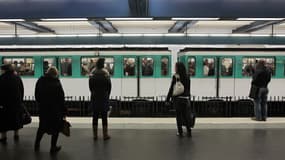 La ligne 4 du métro parisien.