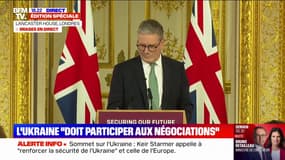 Aide militaire à l'Ukraine: les États-Unis, "un allié important et fiable", selon Keir Starmer