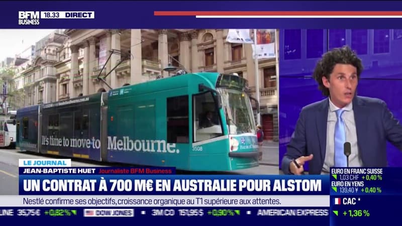 Un contrat à 700 millions d'euros en Australie pour Alstom