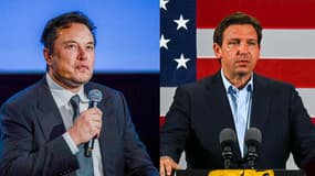 Elon Musk et Ron DeSantis