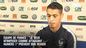 Équipe de France : "Je veux m'imposer comme attaquant numéro 1" prévient Ben Yedder