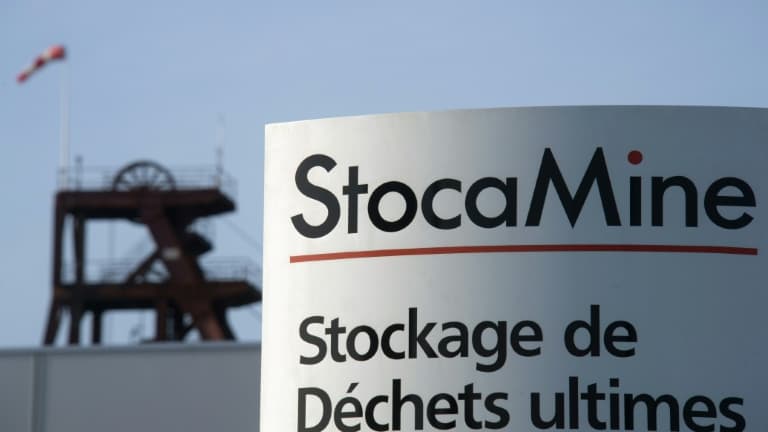 Le site de Stocamine à Wittelsheim (Haut-Rhin).