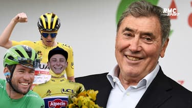 Cavendish, Pogacar, Van der Poel ... Eddy Merckx juge le Tour de France 2021