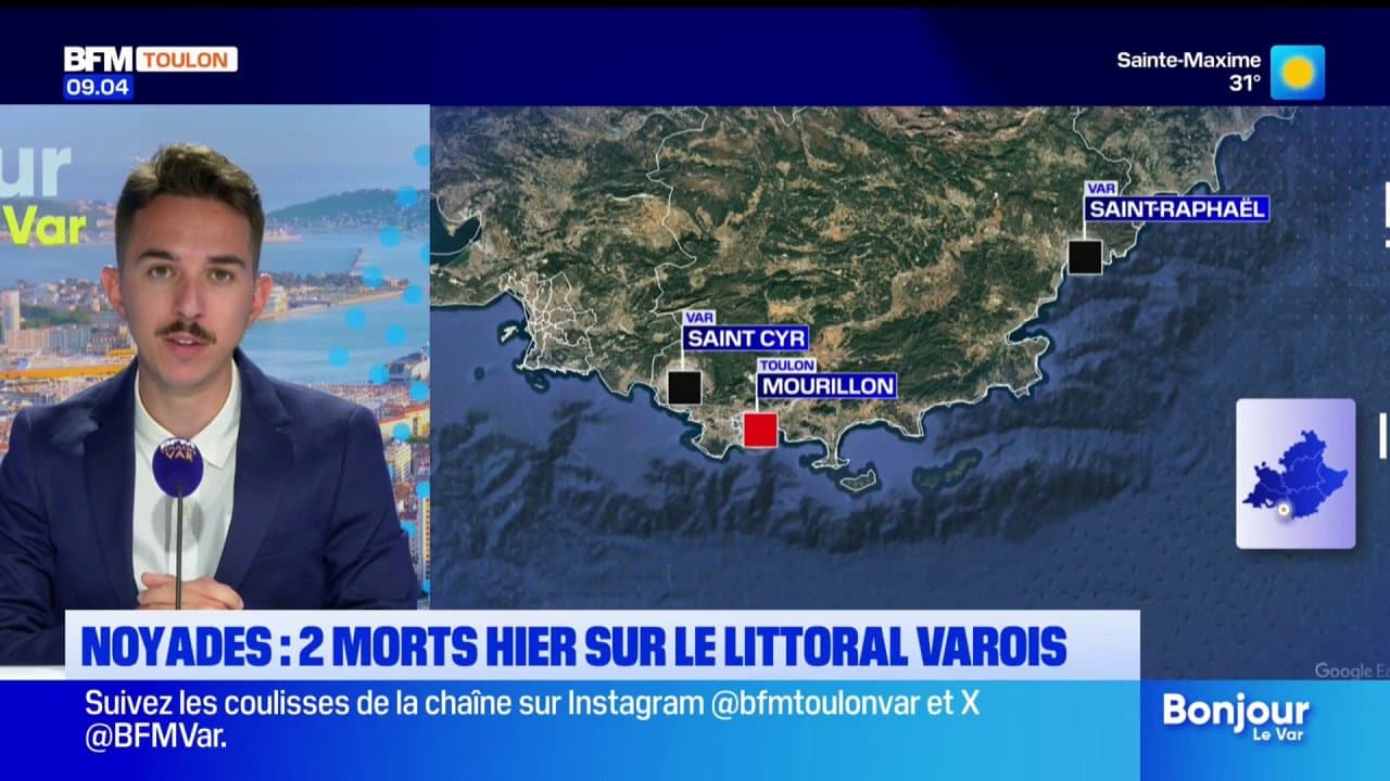 Noyades : 2 morts ce mercredi sur le littoral varois