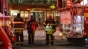 L'incendie s'est déclaré au 50e étage du célèbre gratte-ciel.