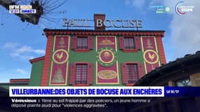 Villeurbanne: des objets Bocuse aux enchères