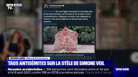 "C'est un choc": le maire de Perros-Guirec réagit aux tags antisémites sur la stèle en mémoire de Simone Veil