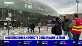 Inquiétude des cheminots concernant le Réseau express métropolitain européen (REME)