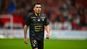 Enzo Le Fée avec le Stade Rennais, 19 mai 2024