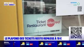 Le plafond des tickets-restaurant repasse à 19€